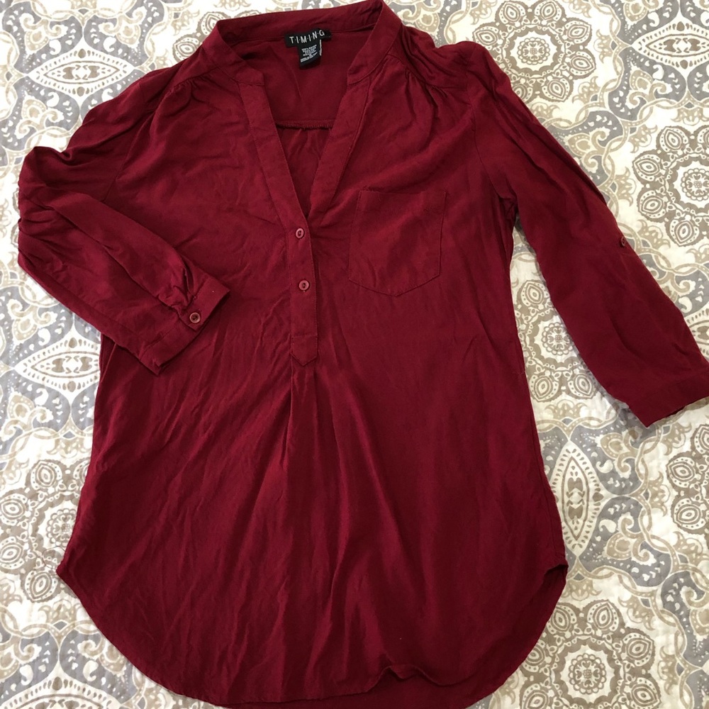 🥀 Red Blouse 🥀